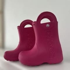 crocsクロックス長靴⭐︎17センチ18センチのサムネイル