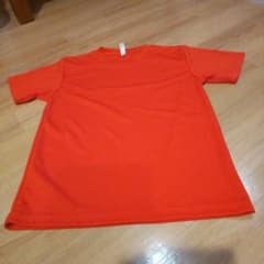 無地 半袖 Tシャツ レッドのサムネイル