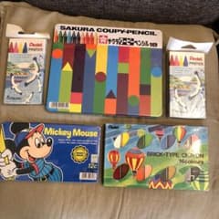はる様専用　サクラクーピーペンシル&ミッキーマウス色鉛筆&クレヨンその他のサムネイル
