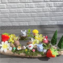 春のどんぐりアート( *ˊᵕˋ)✩︎‧₊のサムネイル