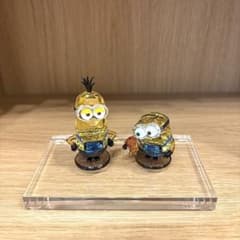 スワロフスキーミニオン クリスタル SWAROVSKI ボブ ケビン 台座セットのサムネイル