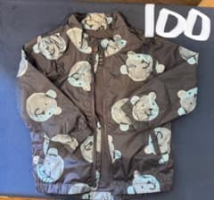 襟なし<baby GAP >クマ柄ジャケット 3歳用１００サイズのサムネイル