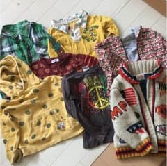 100 110 男児セット シャツ ロンティー パーカー ブルゾンのサムネイル