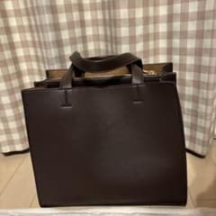 スクエアバッグ　ブラウンのサムネイル