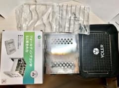 B6サイズ　コンパクト焚き火台　ソロキャンプにどうぞのサムネイル