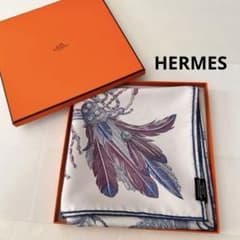 エルメス カレ90 スカーフ 光のブレスBRACELETS DE LUMIERE - メルカリ