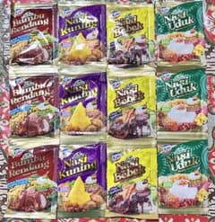 Bumbu Aduk 12袋（4種類 ）★インドネシア調味料のサムネイル