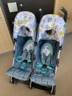 コサット　双子用ベビーカーのサムネイル