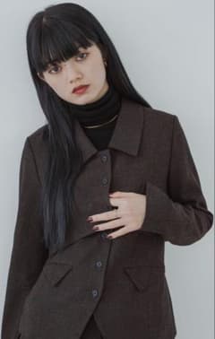 Philme tweed2way jacket brownのサムネイル