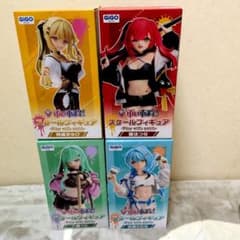 GiGO限定　ぶいすぽっ　フィギュア　猫汰つな　白波らむね　神成きゅぴ　八雲べに GiGO限定 ぶいすぽっ フィギュア 猫汰つな 白波らむね 神成きゅぴ 八雲