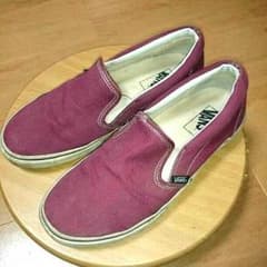vans スリッポン COLOR ワインレッドのサムネイル