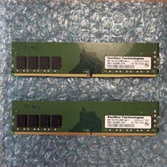 SanMax 8GB PC4-2666V メモリ2枚セット SanMax DDR4 PC4-2666 8GB×2 動作確認済 - メルカリ