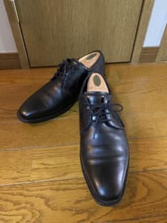 美品　ecco プレーントゥ　シューズ　40 25cm