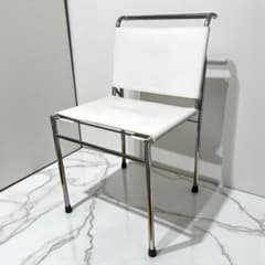 オシャレ 本革 アイリーングレイ ROQUEBRUNE ダイニングチェア B 
