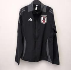  日本サッカー協会 ジャケット 黒/グレー　XＬサイズ adidas 日本サッカー協会 ジャケット Lサイズ 非売品 支給品 - メルカリ