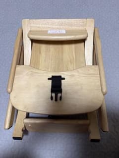木製 折りたたみ式 ベビーチェアのサムネイル