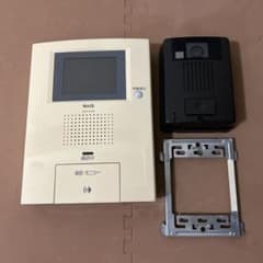松下電工 NAIS カラー玄関番1型親機WQC420W と子器WQC800A - メルカリ