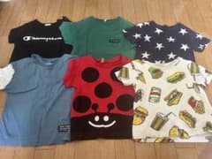 子供用Tシャツセット 6枚組のサムネイル