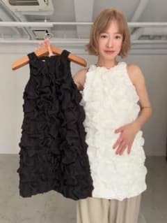 クラネ CLOUD AMERICAN SLEEVE MINI ONEPIECE - メルカリ