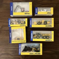 コマツオリジナルミニチュア【非売品】7種セット - メルカリ