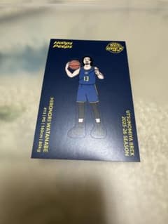 宇都宮ブレックス Hoops Peeps ステッカー #13 渡邉裕規選手のサムネイル
