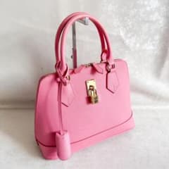 Samantha Thavasa サマンサタバサ ハンドバッグ ピンク 南京錠