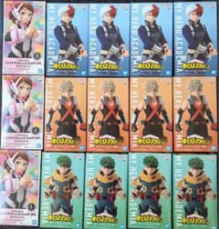 プライズフィギュア4種15体 ヒロアカ - メルカリ
