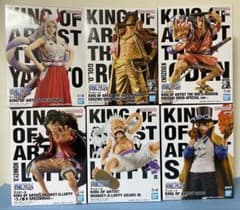 ワンピース KING OF ARTIST フィギュア ロジャー おでん ニカ　他