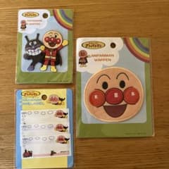 アンパンマン　新品ワッペン３点セットのサムネイル