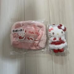 ハローキティ当たりくじ マスコット ポーチのサムネイル