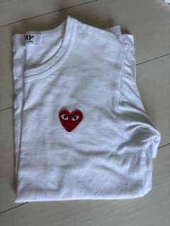 PLAY COMME des GARCONS Tシャツ ホワイト Mのサムネイル