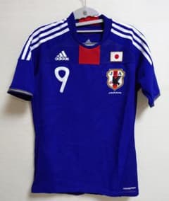 L アディダス サッカー日本代表 9岡崎慎司ユニフォームW杯2010 L adidasアディダス サッカー日本代表 9岡崎慎司ユニフォームW杯2010