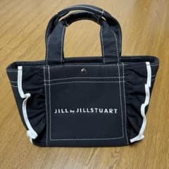 JILL by JILLSTUART フリルトートバッグ 黒のサムネイル