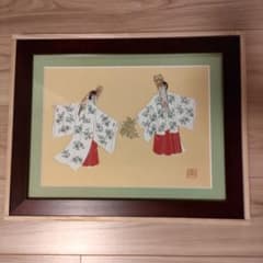 熱田神宮　神楽万代　刺繍絵のサムネイル