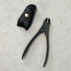 SUWADA スワダ ネイルニッパー 爪切り ブラック ふた付き - メルカリ