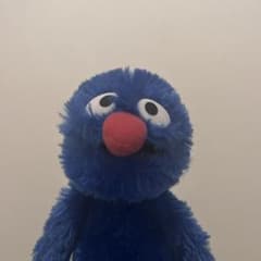 セサミストリート グローバー ぬいぐるみ マスコットのサムネイル