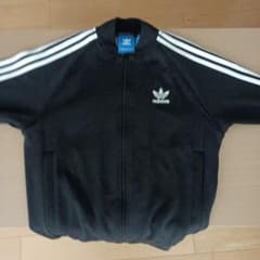  originals トラックジャケット ブラック 三本ライン adidas ブラック トラックジャケット 3本ライン、ナイキテック - メルカリ