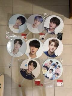 楽*7様 BTS JIN 公式イメージピケット うちわ 8点セットのサムネイル