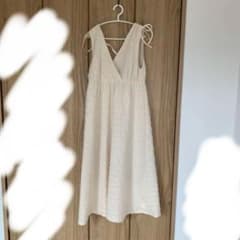 RETRO GIRL キャミワンピース アイボリー Fサイズのサムネイル