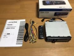 ALPINE MP3/WMA/ACC CDヘッドユニット CDA-117Jiのサムネイル