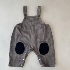 tete a tete ベビー サロペット 千鳥格子柄のサムネイル