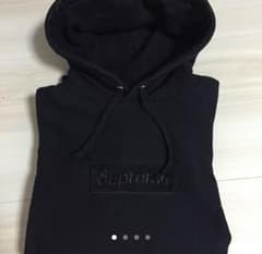 supreme box logo pullover 黒のサムネイル