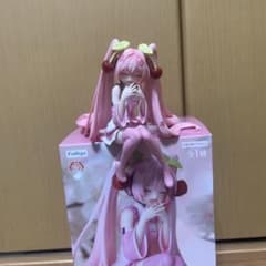 벚꽃 미쿠 ぬどる 스토퍼 피규어 니코리 ver.