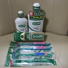 ガム デンタルリンス・デンタルぺ－スト・歯ブラシセット