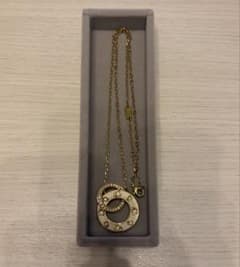 COACH ネックレス ゴールド ホワイトのサムネイル