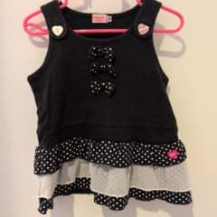 Hot Biscuits ノースリーブ ワンピース 90のサムネイル