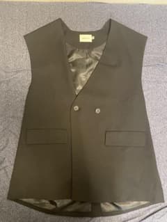 EMMA CLOTHES ダブルベスト ブラック Mのサムネイル