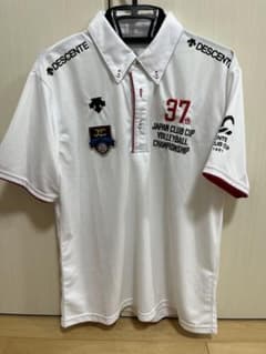 DESCENTE 第37回日本クラブカップバレーボール選手権 ポロシャツのサムネイル