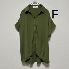 r.p.s オリーブグリーン色 半袖シャツ Ｆ