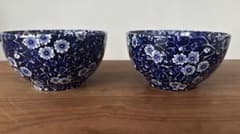 Burleigh /ブルーキャリコ ・シュガーボウル・ 2個セットのサムネイル